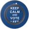 Keep Calm And Vote Left Wireless Charger Skin