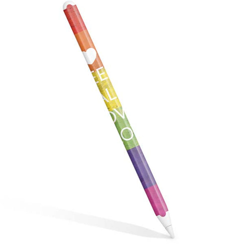 Keep Calm Love Is Love Apple Pencil (2nd Gen 2019) Skin