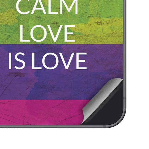 Keep Calm Love Is Love Galaxy A16 5G Skin