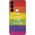 Keep Calm Love Is Love Galaxy A35 5G Skin