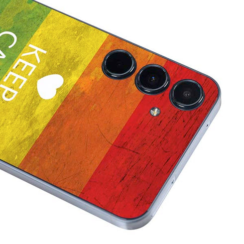 Keep Calm Love Is Love Galaxy A36 5G Skin