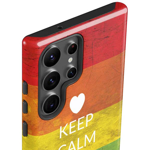 Keep Calm Love Is Love Galaxy S23 Ultra Pro Case