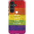 Keep Calm Love Is Love Galaxy S25 Impact Case