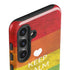 Keep Calm Love Is Love Galaxy S25 Impact Case