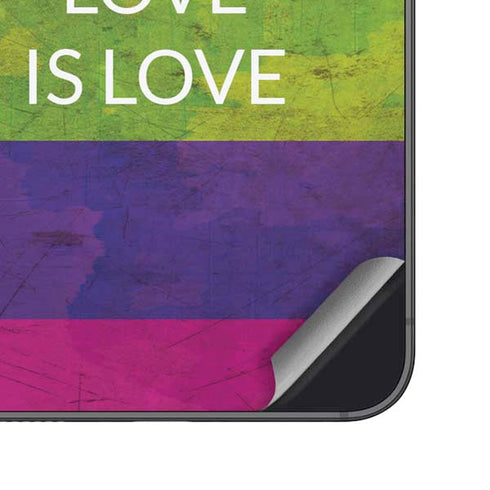 Keep Calm Love Is Love Galaxy S24 Plus Skin