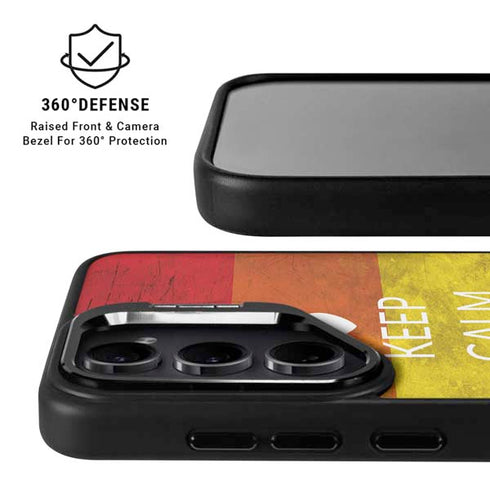 Keep Calm Love Is Love Galaxy S24 Ultra Kickstand Case