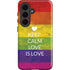 Keep Calm Love Is Love Galaxy S26 Plus Impact Case