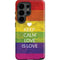 Keep Calm Love Is Love Galaxy S26 Ultra Impact Case
