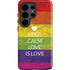 Keep Calm Love Is Love Galaxy S26 Ultra Impact Case