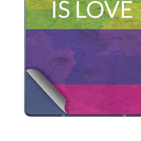 Keep Calm Love Is Love Galaxy Z Fold6 Skin