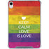 Keep Calm Love Is Love iPad 11th Gen (2025) Clear Case