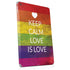 Keep Calm Love Is Love Apple iPad Skin