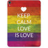 Keep Calm Love Is Love Apple iPad Pro Skin