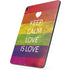 Keep Calm Love Is Love Apple iPad Pro Skin