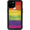 Keep Calm Love Is Love iPhone 15 Plus Waterproof Case