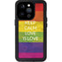 Keep Calm Love Is Love iPhone 15 Pro Waterproof Case