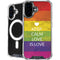 Keep Calm Love Is Love iPhone 16 Plus MagSafe Case