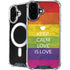 Keep Calm Love Is Love iPhone 16 Plus MagSafe Case