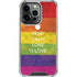 Keep Calm Love Is Love iPhone 16 Pro Clear Case