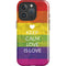 Keep Calm Love Is Love iPhone 16 Pro Magsafe Impact Case