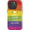 Keep Calm Love Is Love iPhone 16 Pro Max Impact Case