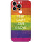 Keep Calm Love Is Love iPhone 16 Pro Max Skin