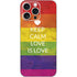 Keep Calm Love Is Love iPhone 16 Pro Max Skin