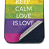 Keep Calm Love Is Love iPhone 16 Skin