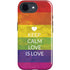 Keep Calm Love Is Love iPhone 16e Impact Case