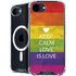 Keep Calm Love Is Love iPhone 16e MagSafe Case