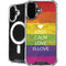 Keep Calm Love Is Love iPhone 17 MagSafe Case