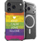 Keep Calm Love Is Love iPhone 18 Pro MagSafe Case