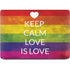 Keep Calm Love Is Love Apple MacBook Air Skin