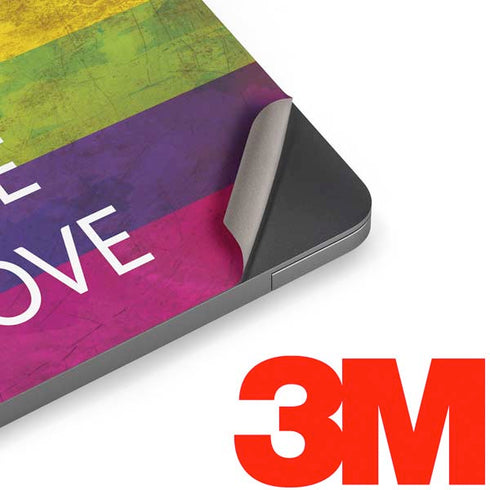Keep Calm Love Is Love Apple MacBook Air Skin