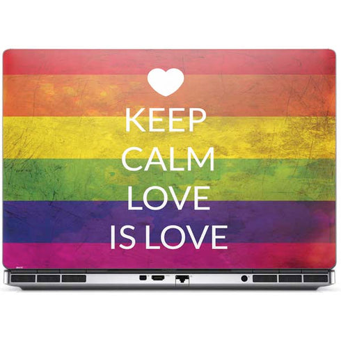 Keep Calm Love Is Love Dell Precision Skin