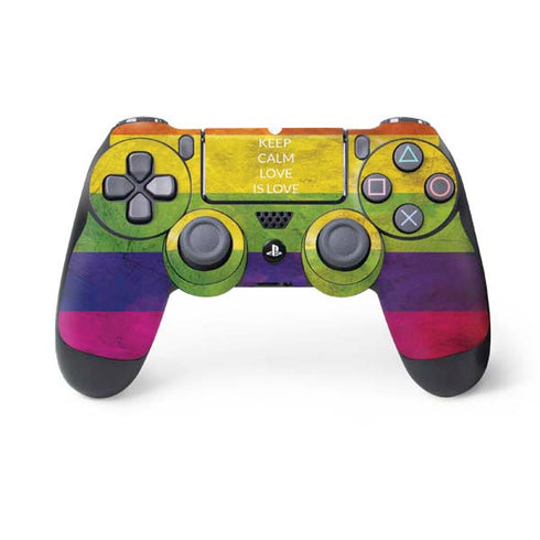 Keep Calm Love Is Love PlayStation PS4 Skins