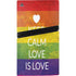 Keep Calm Love Is Love PS5 Pro Console Skin
