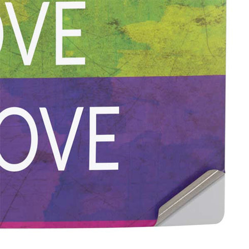 Keep Calm Love Is Love PS5 Pro Console Skin