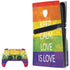 Keep Calm Love Is Love PlayStation PS5 Skins