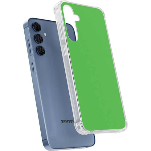 Kelly Green Galaxy A55 5G Clear Case