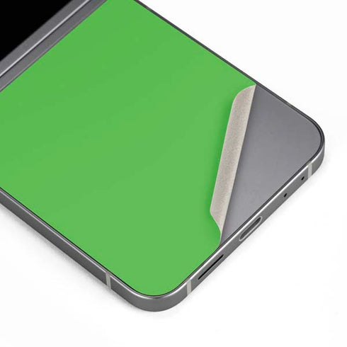 Kelly Green Galaxy Z Flip6 Skin