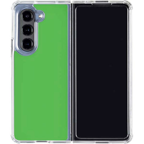 Kelly Green Galaxy Z Fold5 5G Clear Case