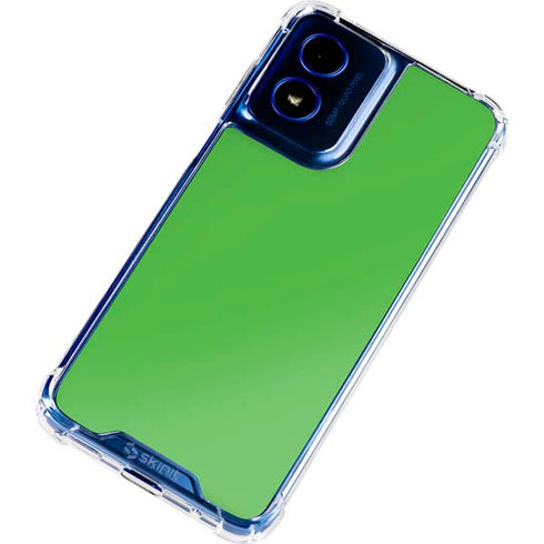 Kelly Green Moto G 5G (2024) Clear Case