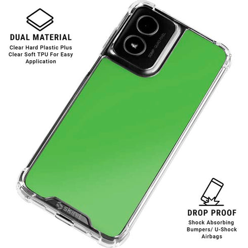 Kelly Green Moto G Power 5G (2024) Clear Case