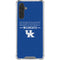 University of Kentucky Wildcats Galaxy A17 Clear Case