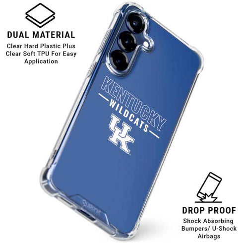 University of Kentucky Wildcats Galaxy S25 Clear Case
