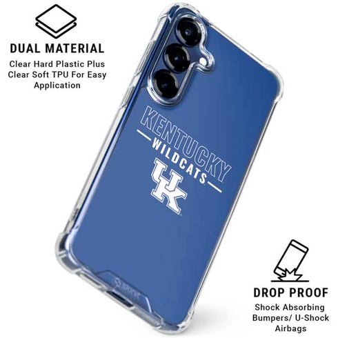 University of Kentucky Wildcats Galaxy S25 Plus Clear Case
