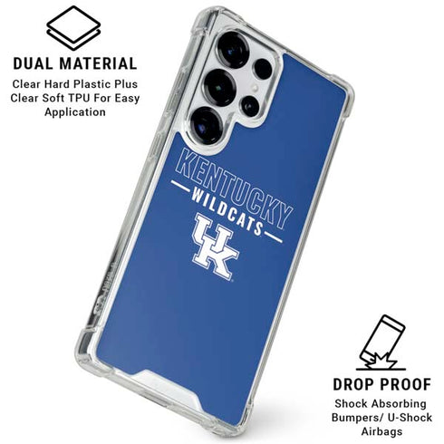 University of Kentucky Wildcats Galaxy S25 Ultra Clear Case