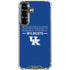 University of Kentucky Wildcats Galaxy S26 Plus Clear Case