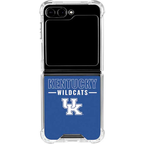 University of Kentucky Wildcats Galaxy Z Flip6 Clear Case